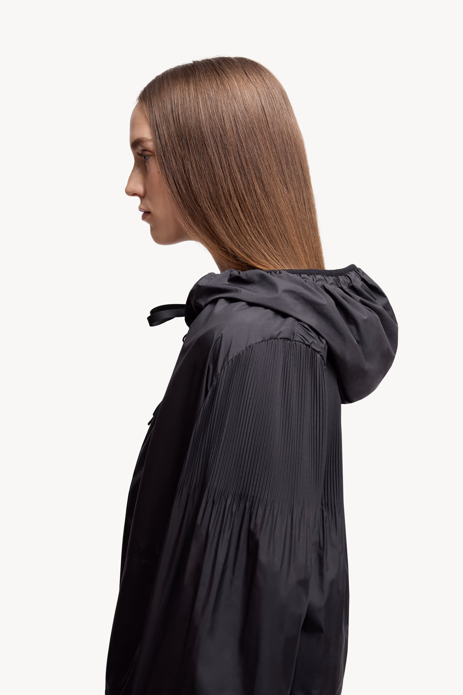 Cortavientos con capucha Auxonne Mujer Negro Moncler 4
